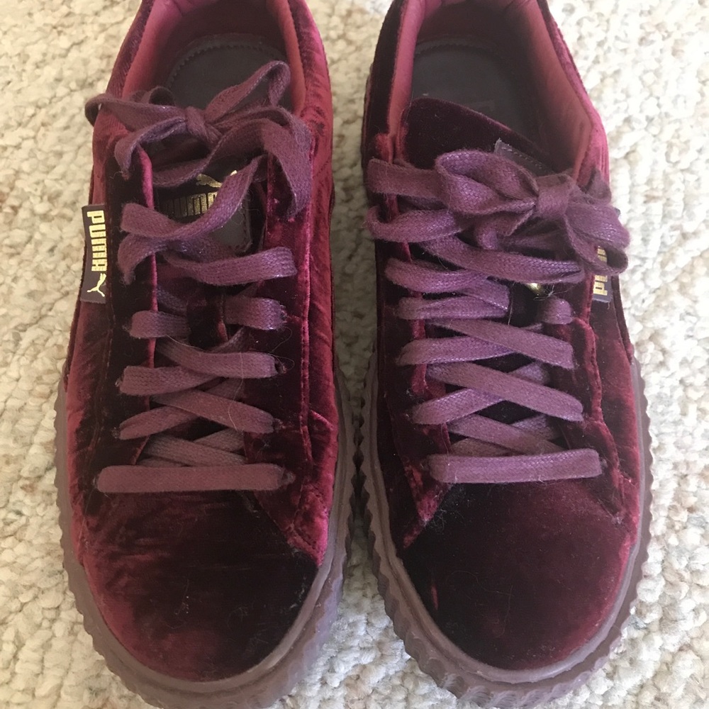 Puma Velvet Creeper Rihanna Sneakers SZ 8 1/2